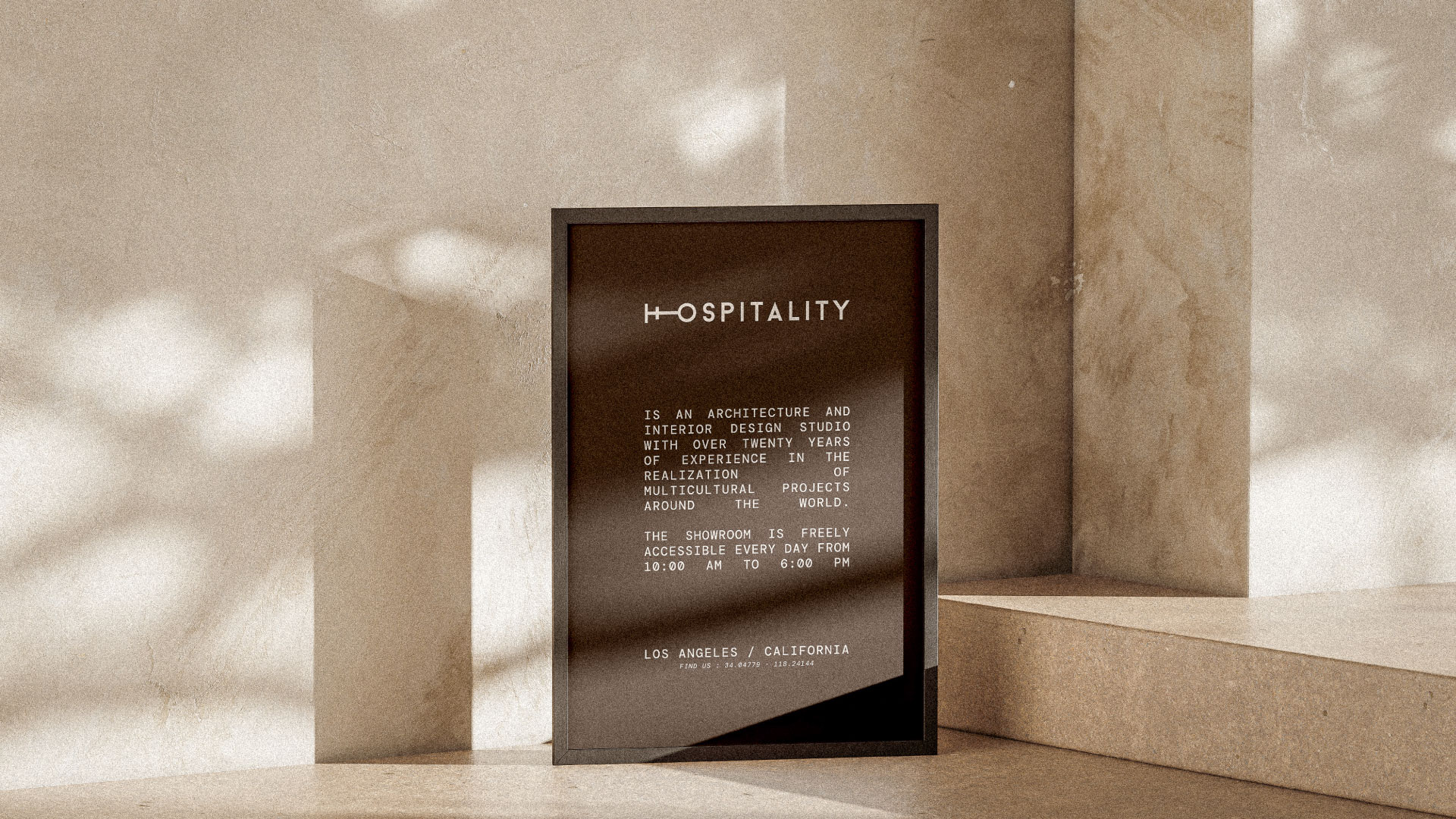 Poster - Hospitality