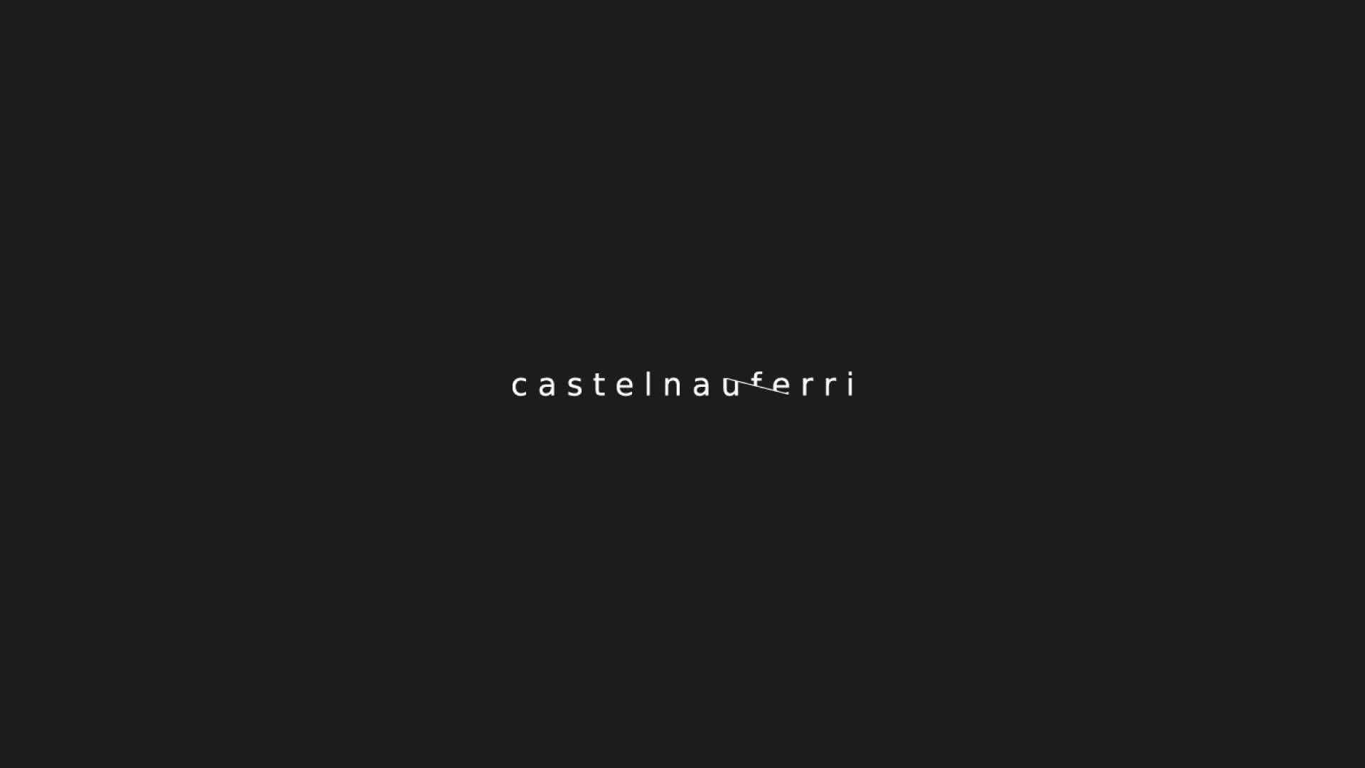 Logotype du projet Castelnau Ferri, une agence d'architecture.