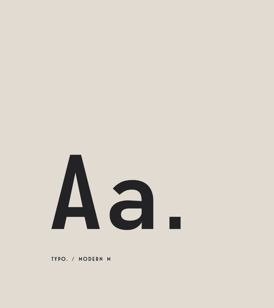 Typographie du projet Atelier Dorure.